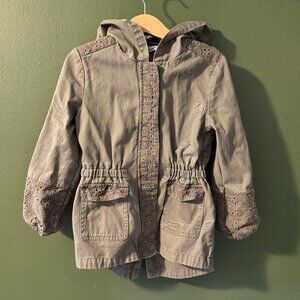 Epic Threads Girl Squad Army Green Jacket